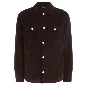 A.P.C. Veste Alex marron