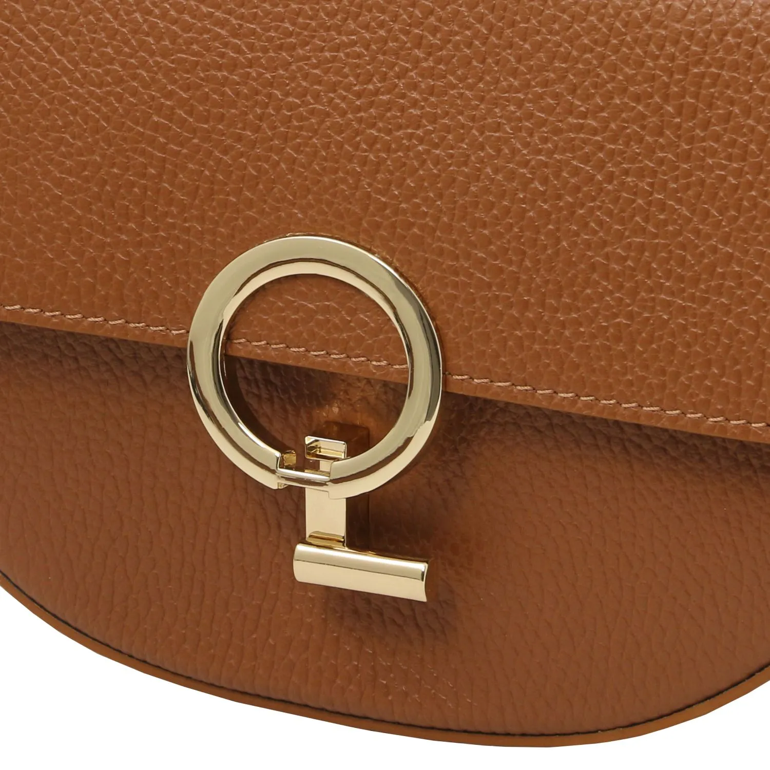 Astrea Sac Bandoulière en Cuir Cognac TL142284
