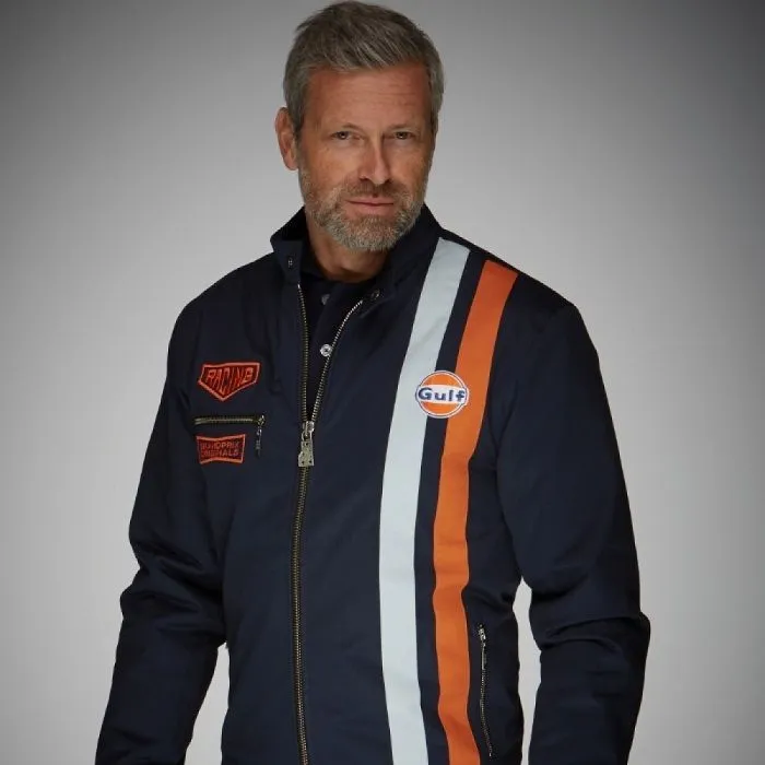 Blouson GULF Roadmaster bleu marine pour homme
