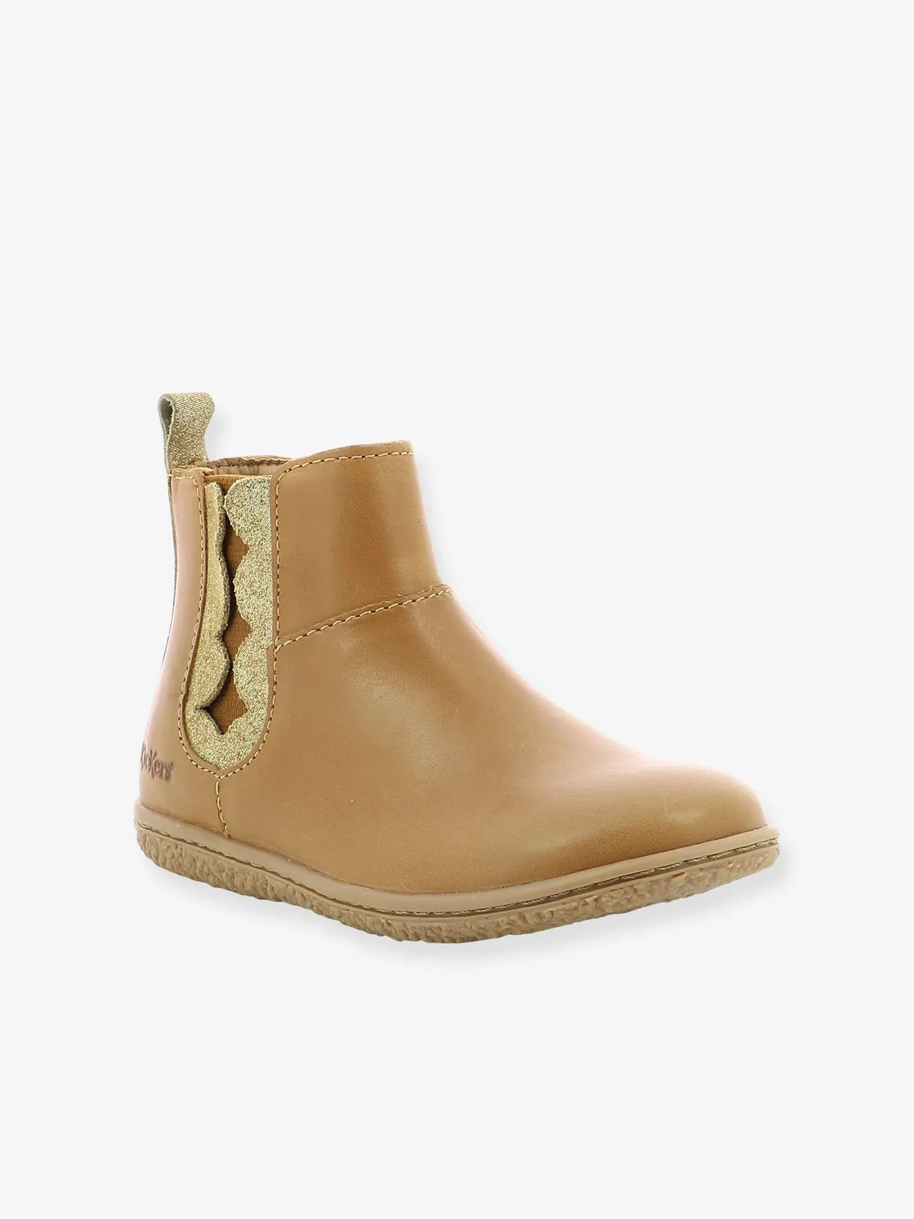 Boots fille Vetudi KICKERS® marine métallisé - Kickers