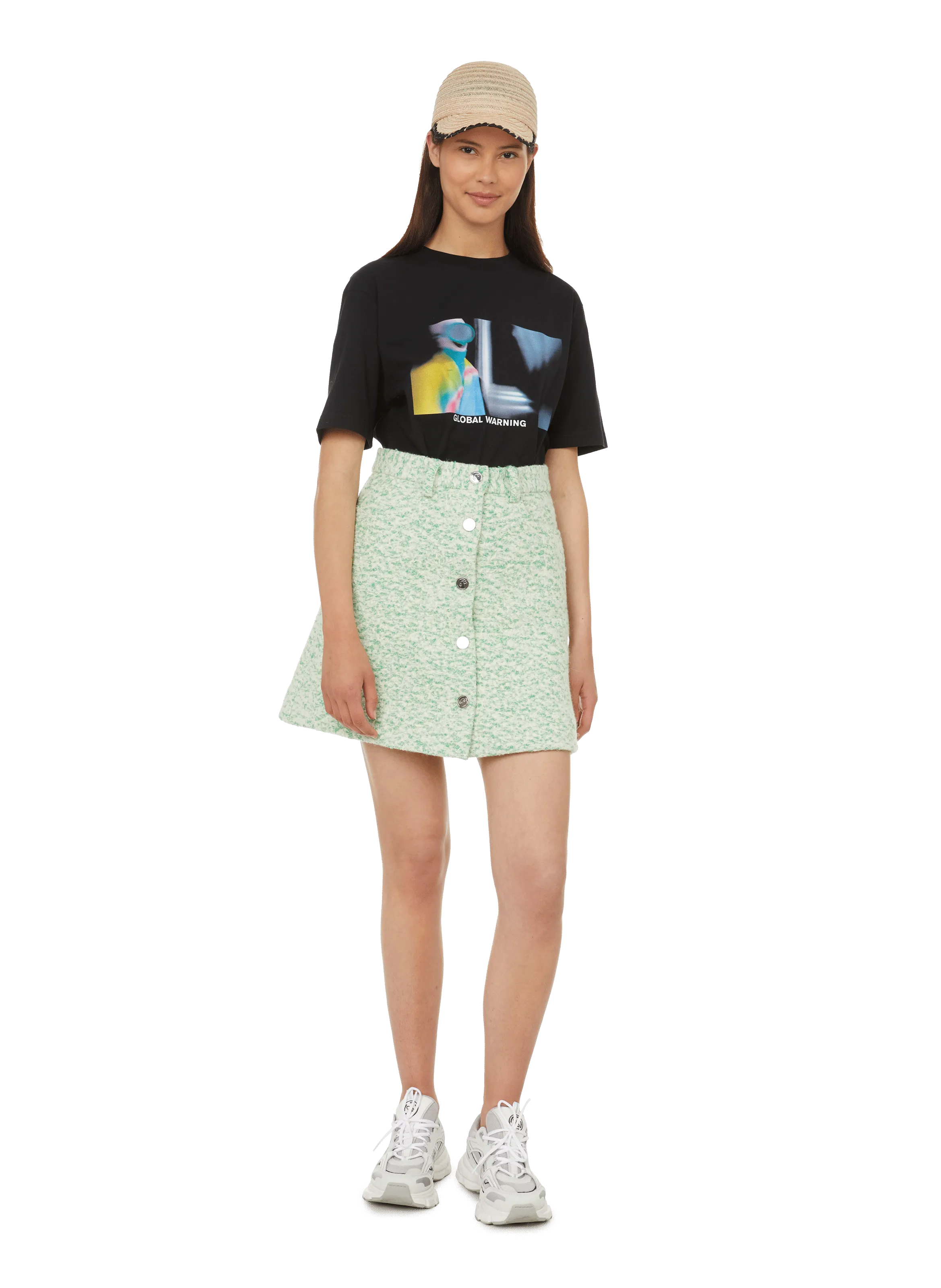 BOTTER  T-shirt sérigraphié en coton organique - Noir