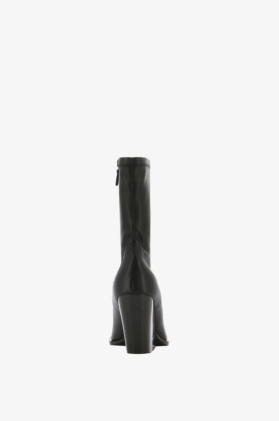 Bottines à talon en cuir synthétique Cowboy Stretch