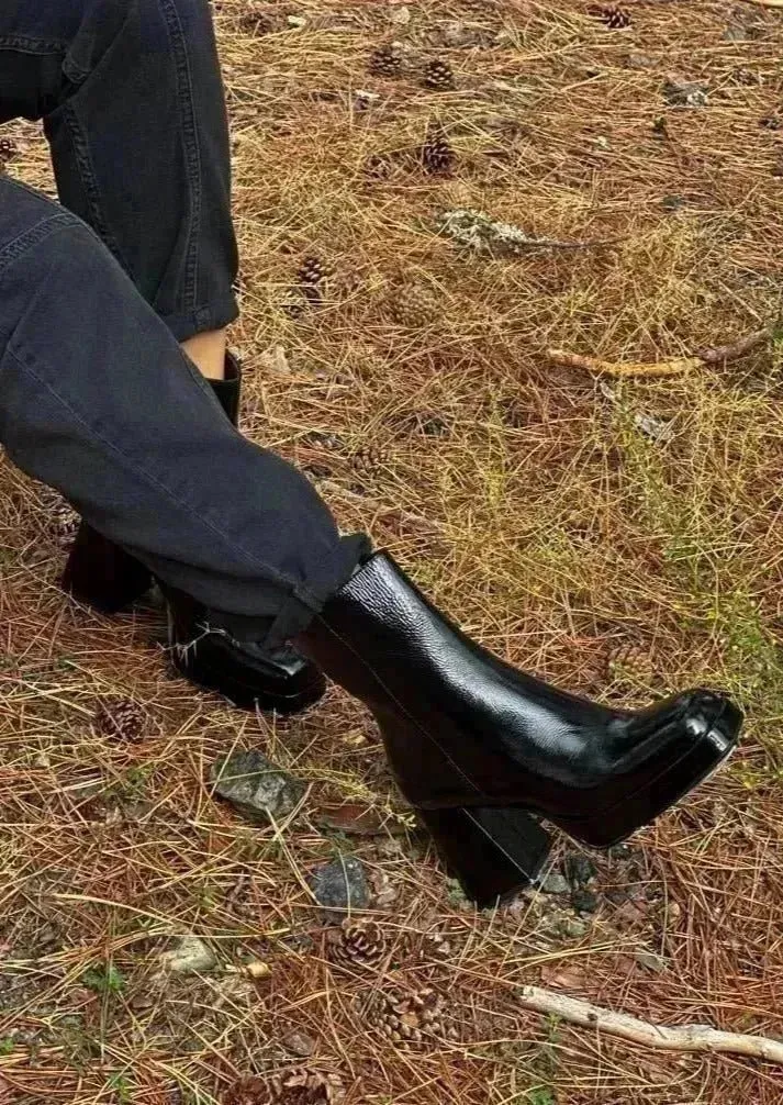 Bottines à talons Semerdjian M684M2 Nero
