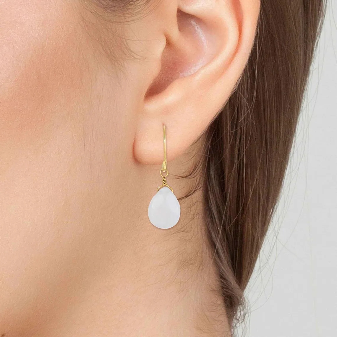 Boucles d'oreilles B2499-ROSE - Angèle M  | 3 Suisses