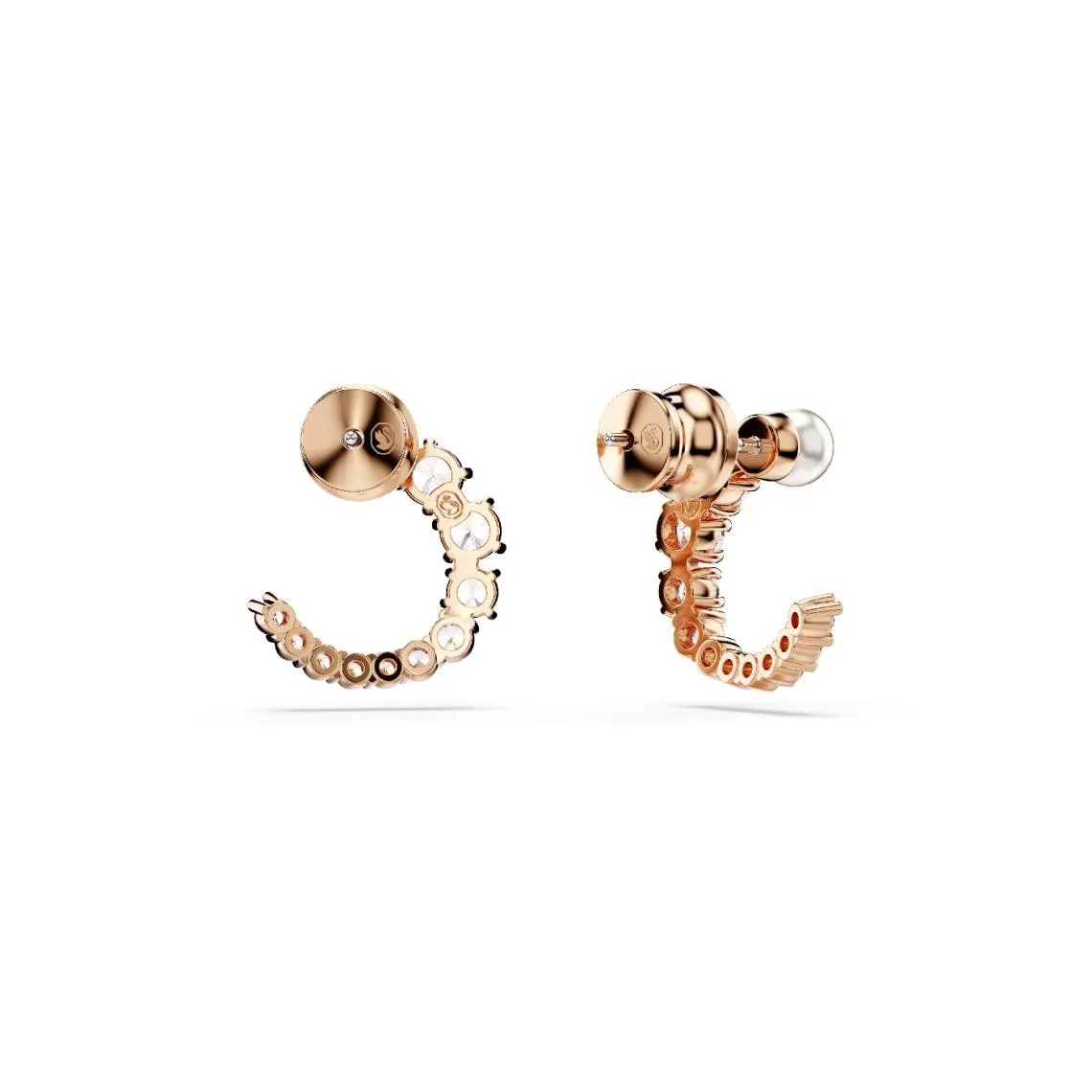 Boucles d\'oreilles Swarovski -  Matrix  Plaqué Or Rose  | 3 Suisses