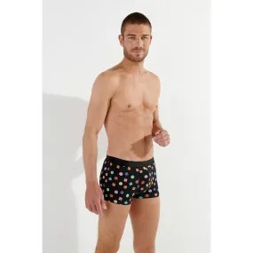 Boxer imprimé noir et parasols multicolores EN COTON ET MODAL – FABIAN | 3 Suisses