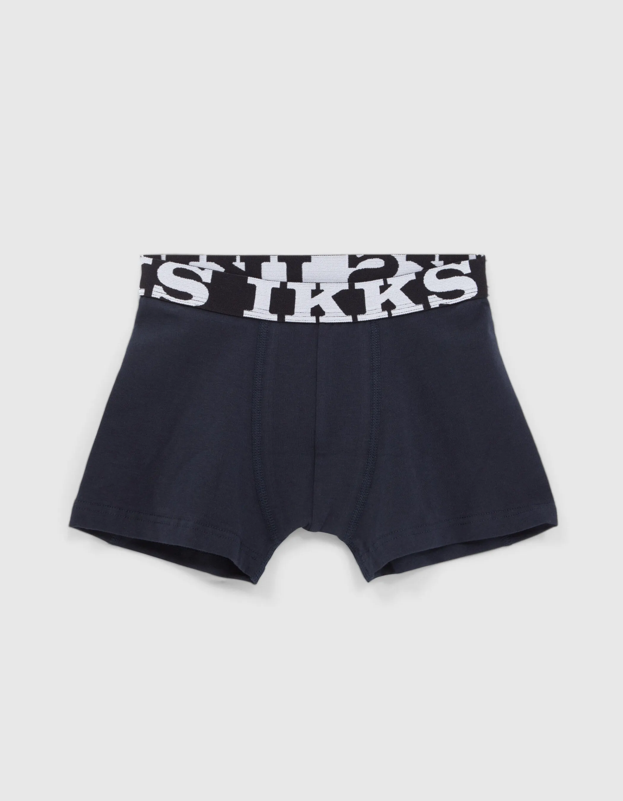 Boxers marine et gris garçon