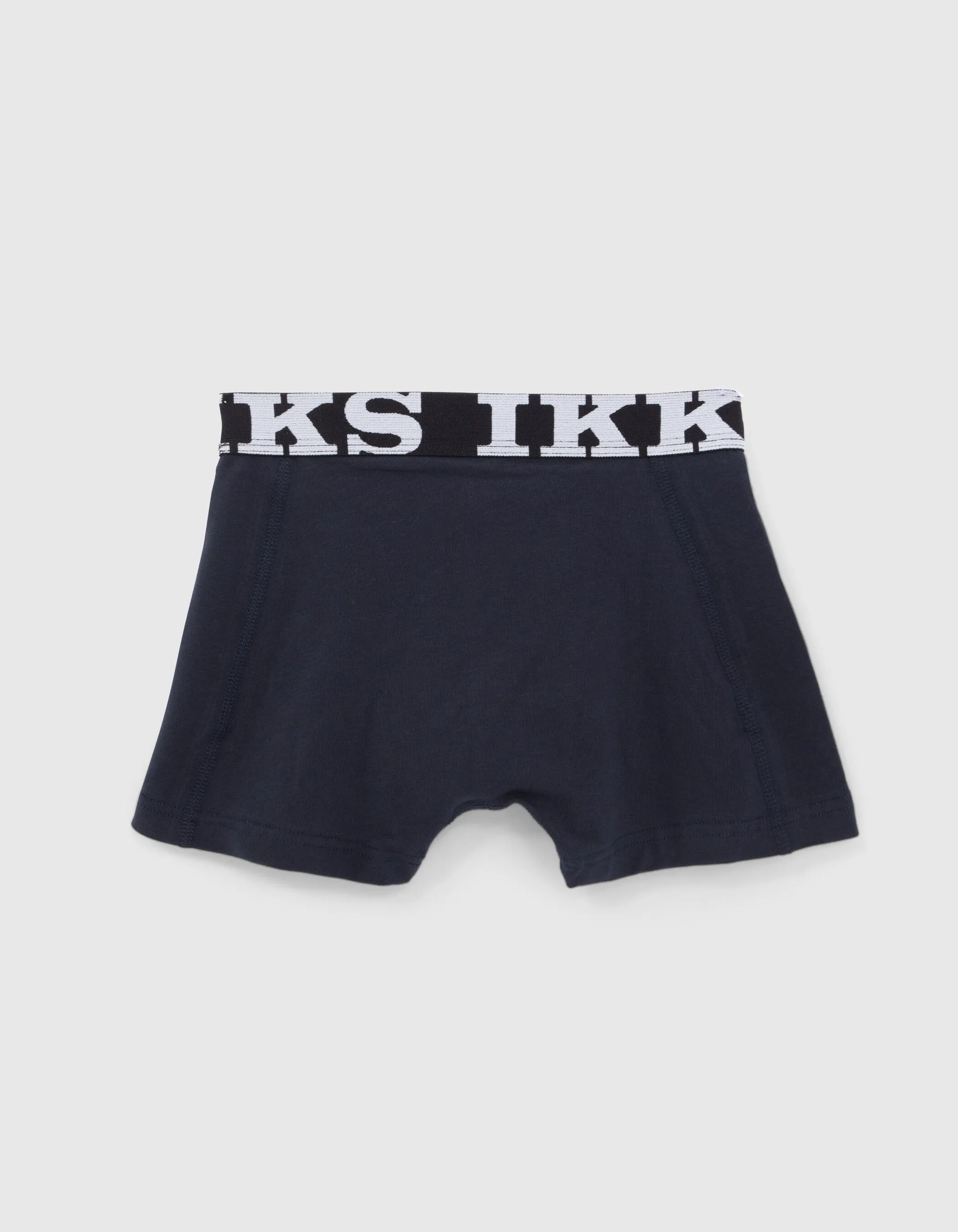 Boxers marine et gris garçon