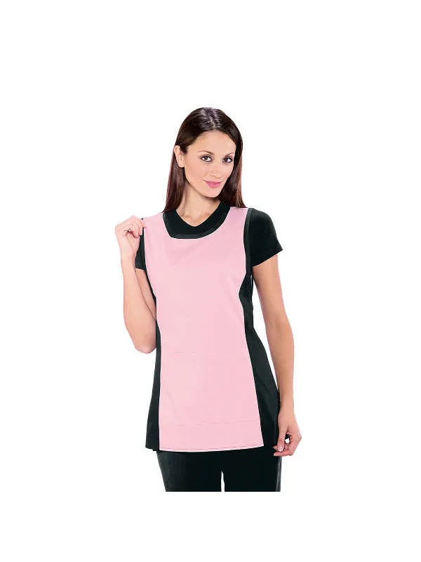 Chasuble Médicale Papeete Noir Rose