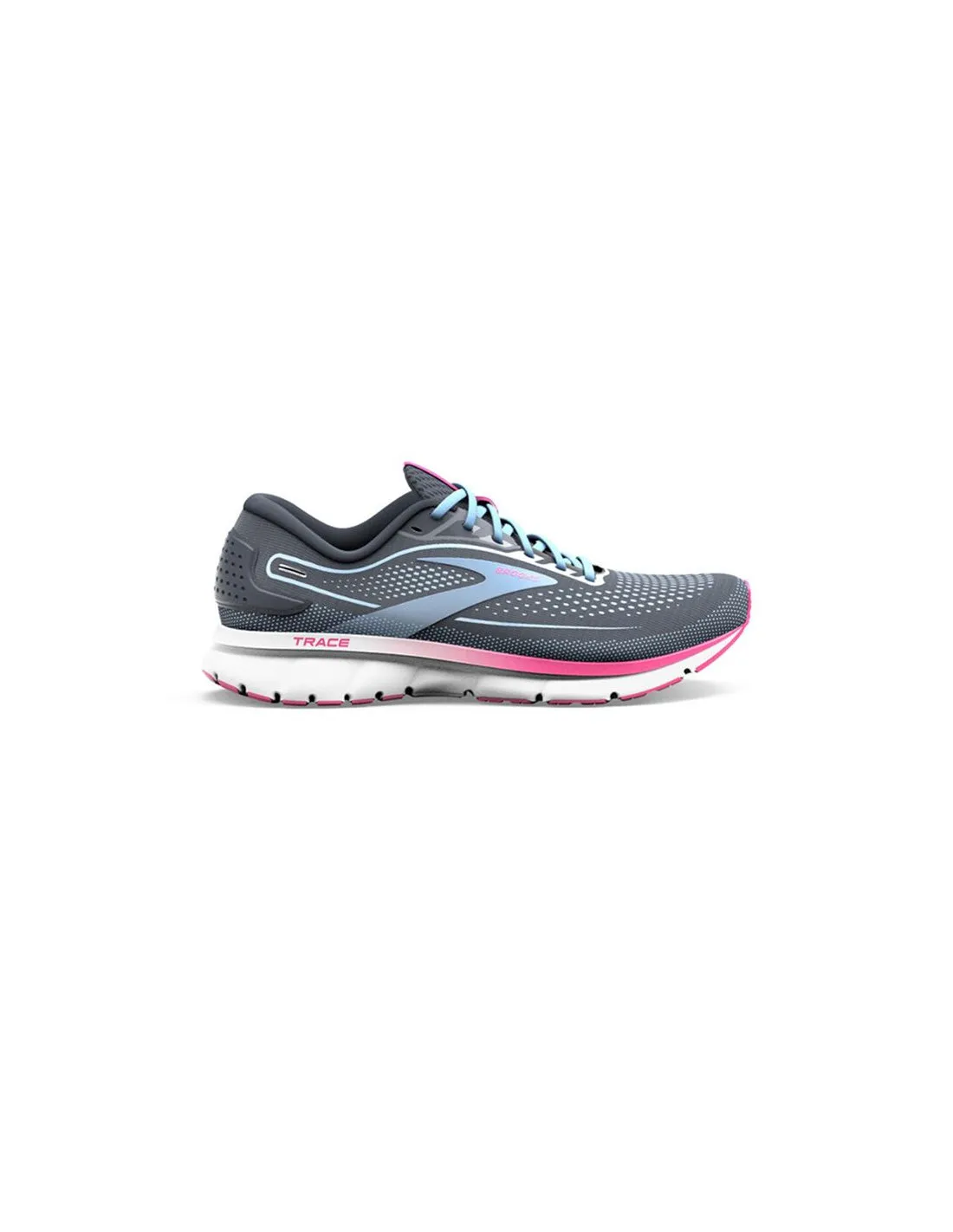 Chaussures de running Brooks Trace 2 Ebony/Lilac Rose Chaussures pour femmes