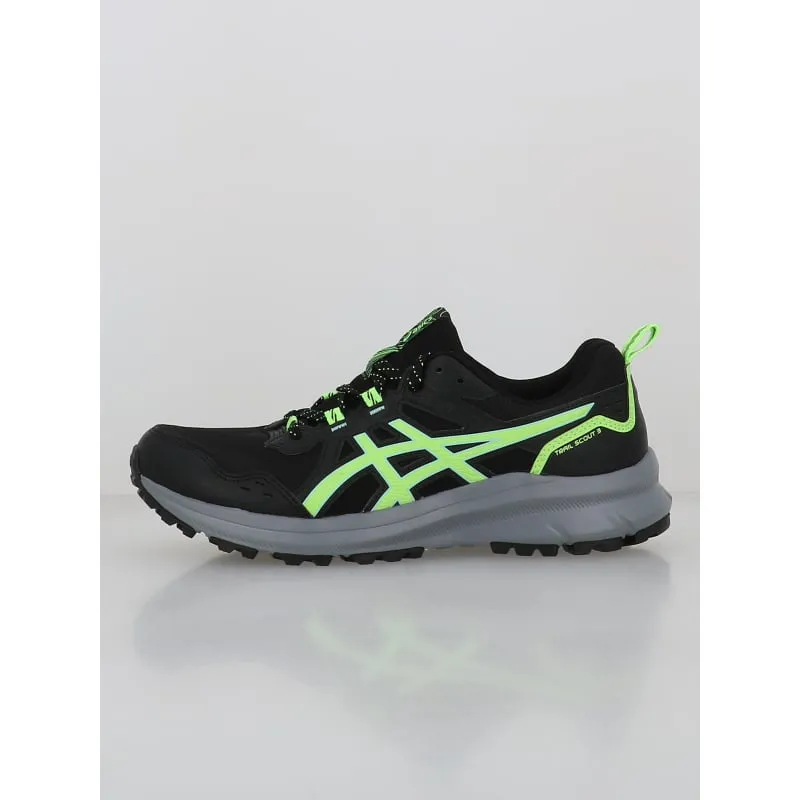 Chaussures de trail scout 3 noir vert homme - Asics | wimod
