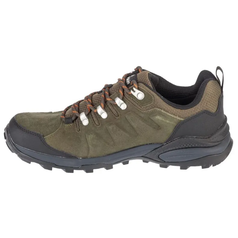 Chaussures Jack Wolfskin Refugio Texapore Low M 4049851-4287 vert