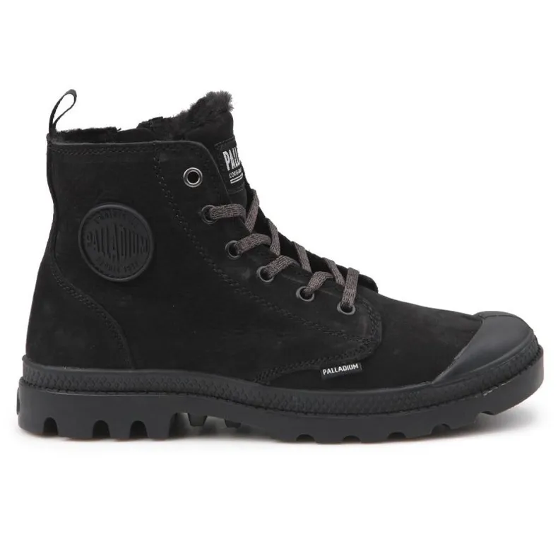 Chaussures Palladium Pampa Hi 95982-010-M le noir
