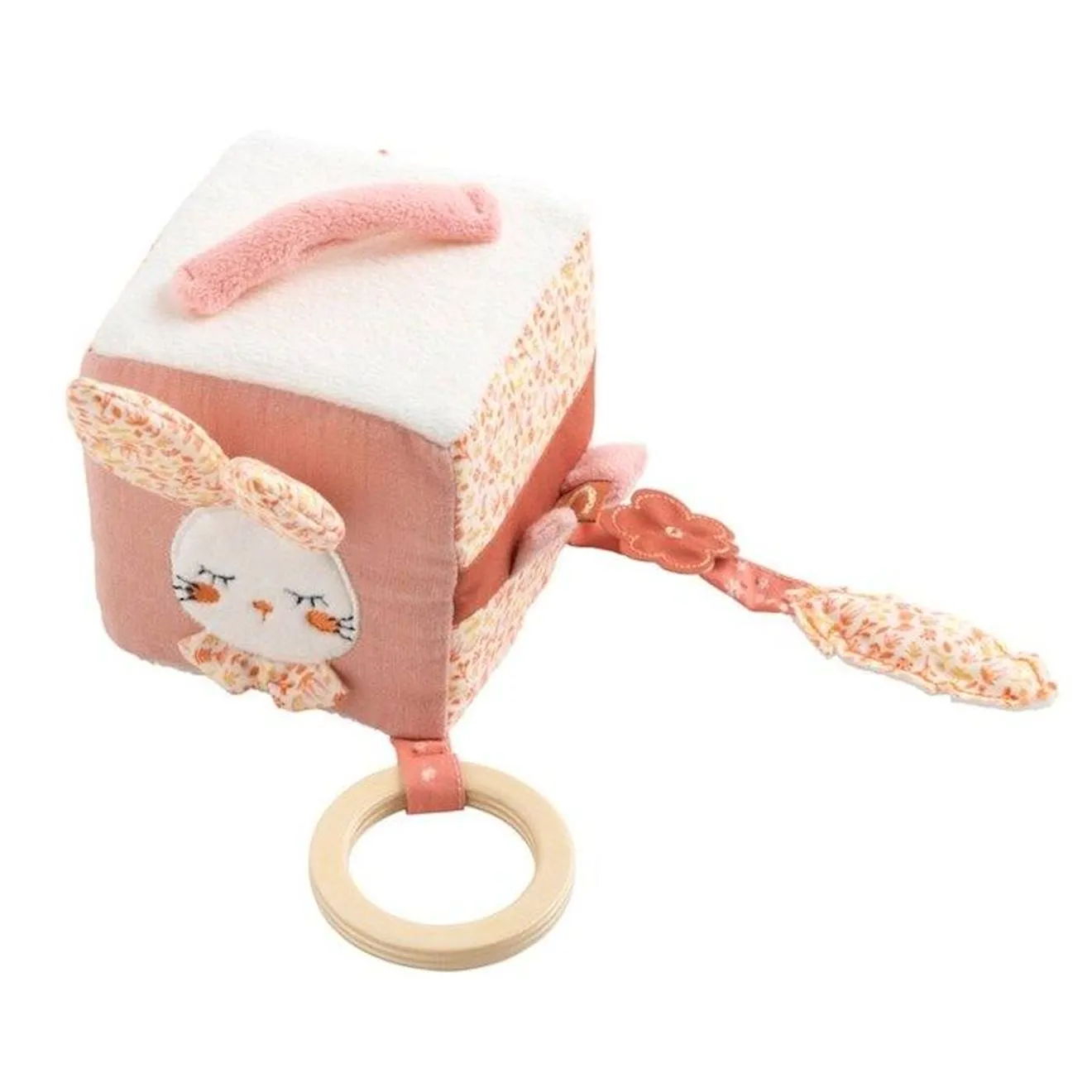 CUBE D'ACTIVITES rose - Sauthon