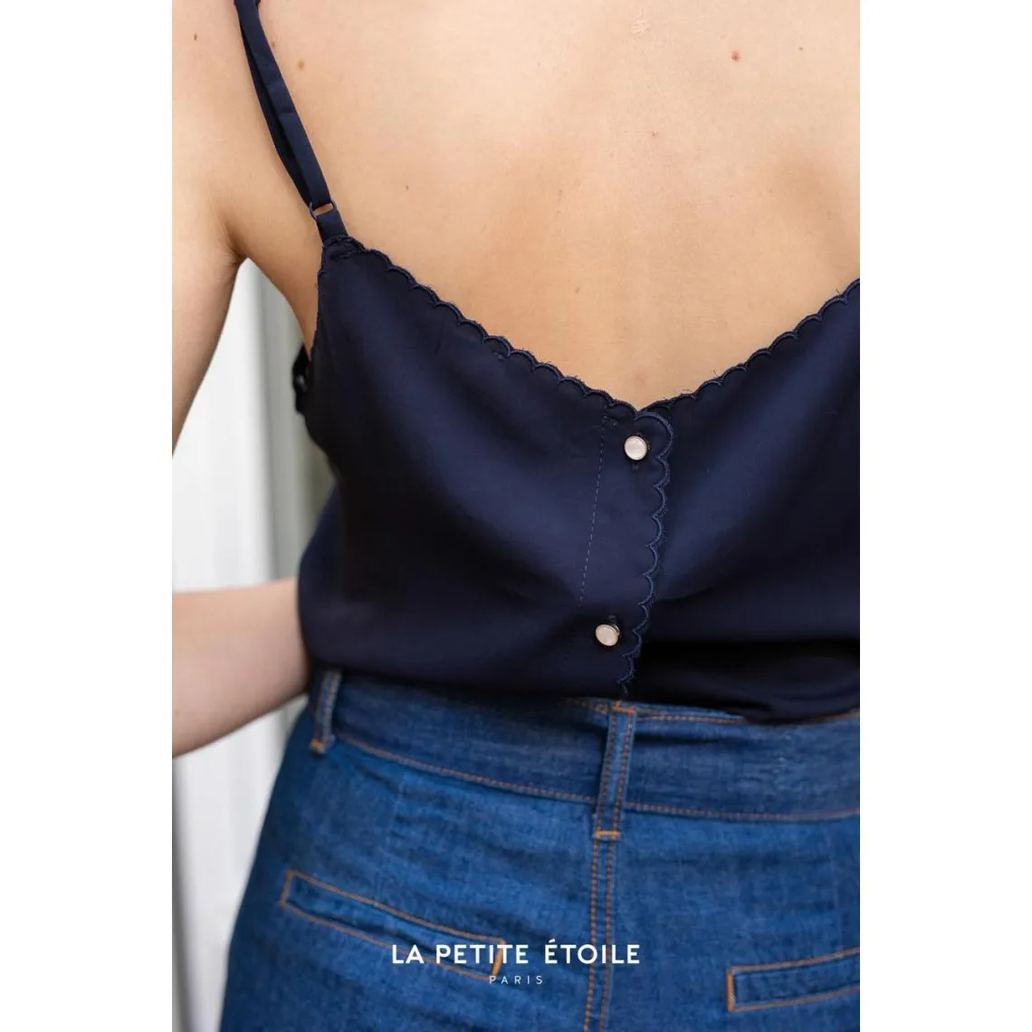 Debardeur FELICY bleu marine | 3 Suisses