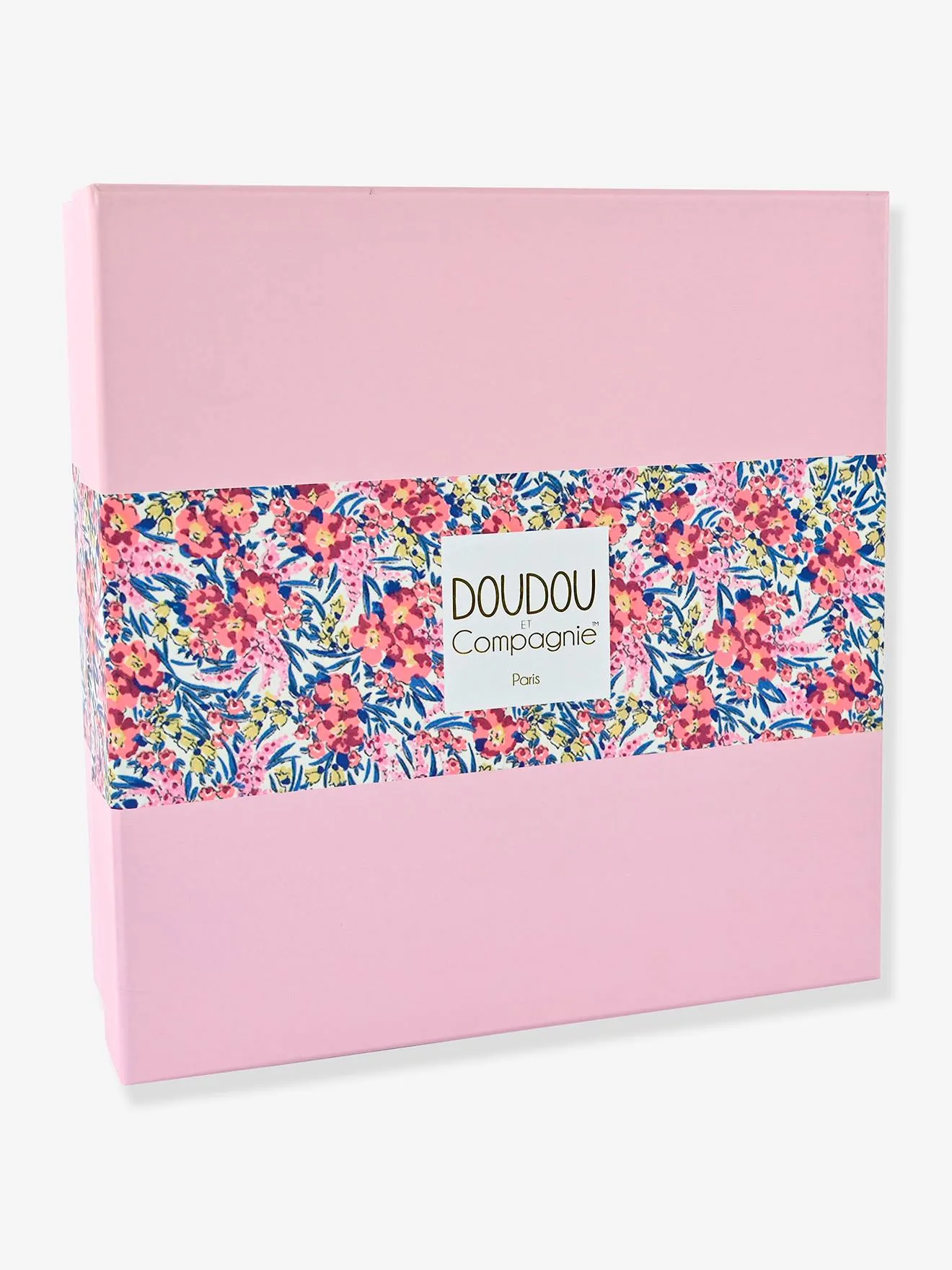 Doudou pétale 27cm boh'aim - DOUDOU ET COMPAGNIE faon rose - Doudou et Compagnie