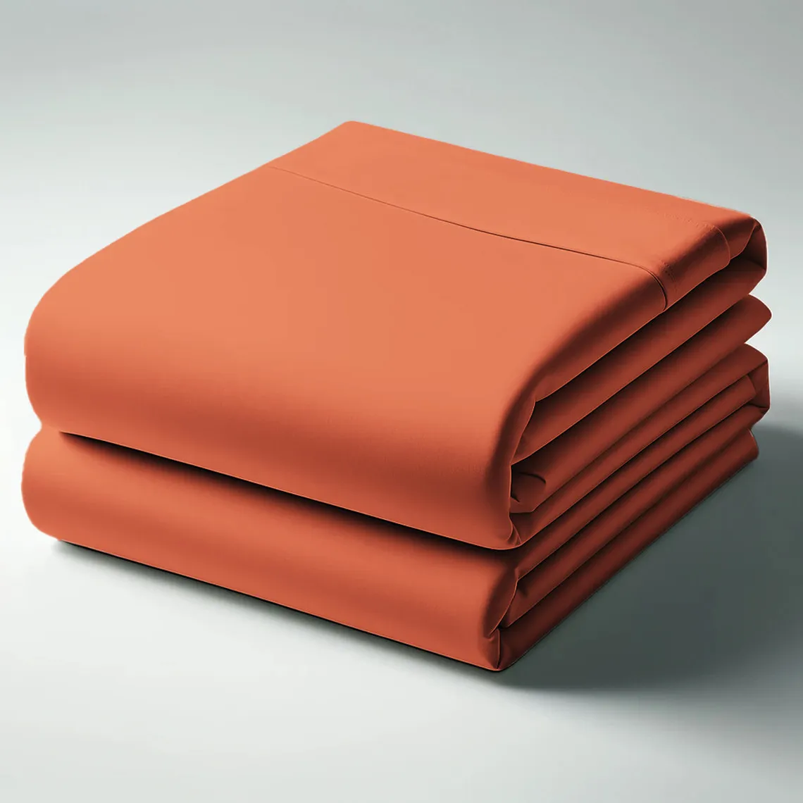 Drap plat coton TERTIO® - Tangerine | 3 Suisses