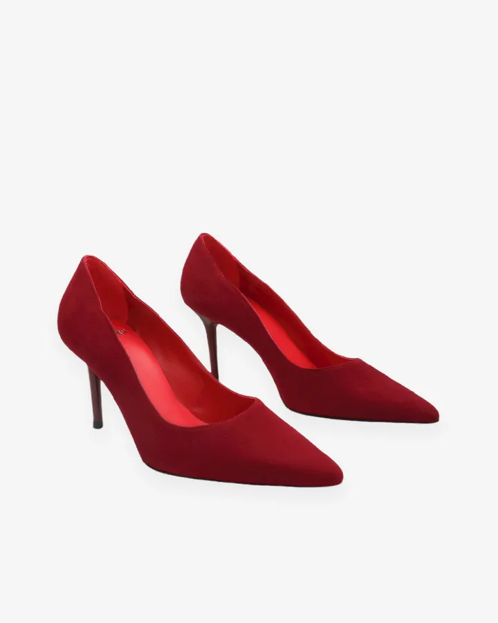 Escarpin Rouge Femme Chic | Tiffany | Adige Chaussures