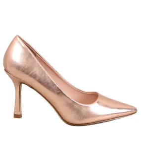 Escarpins grain femme Aurore Champagne rose