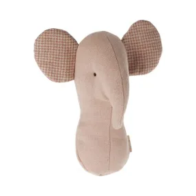 Hochet Lullaby Friends - Elephant (rose) - MAILEG - Perlin Paon Paon