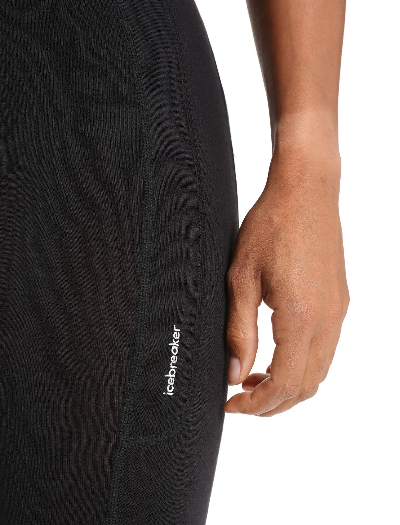 Icebreaker Leggings Mérinos Fastray Taille Haute - Femme