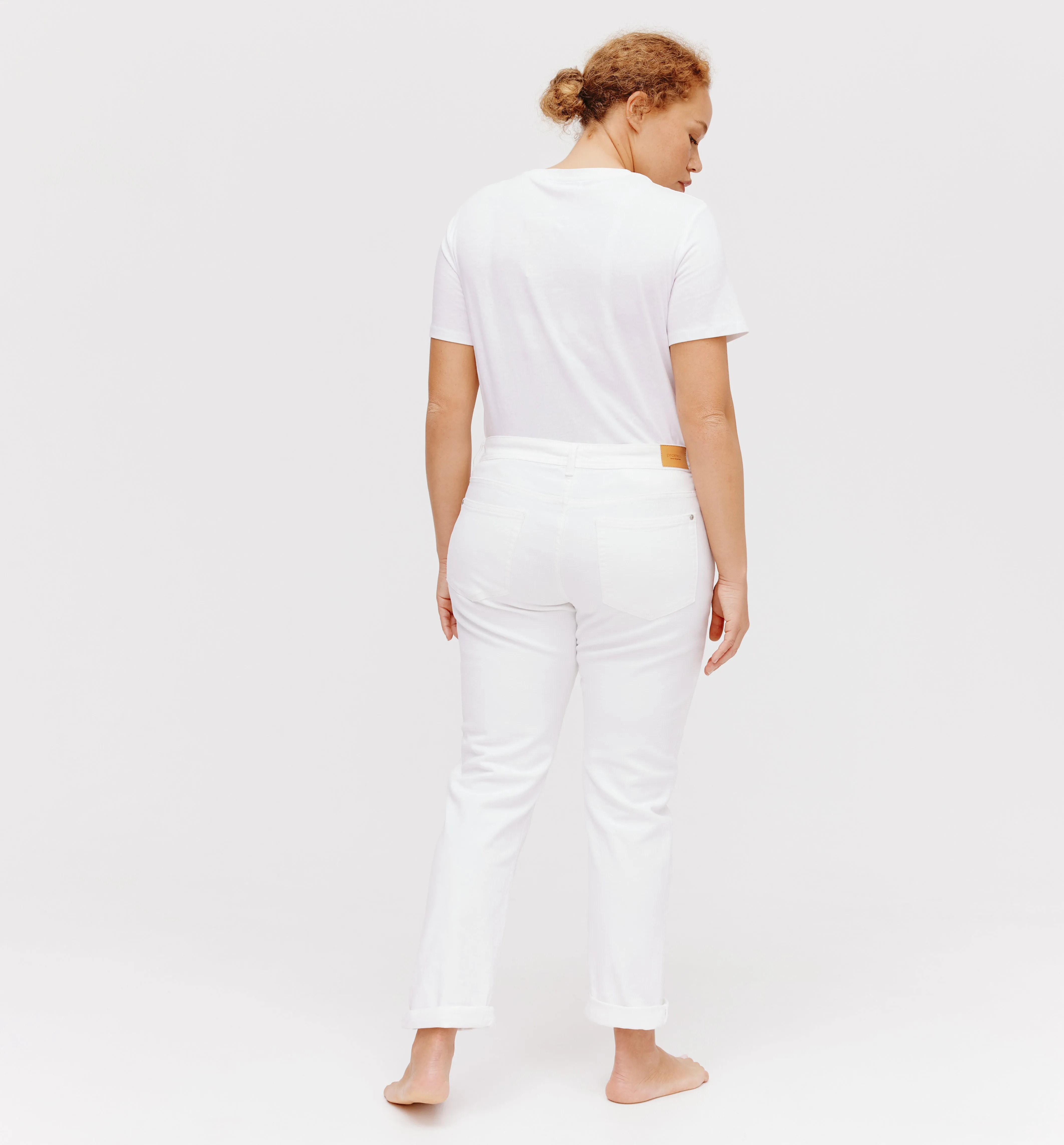 Jean girlfriend LUCIEN - Blanc