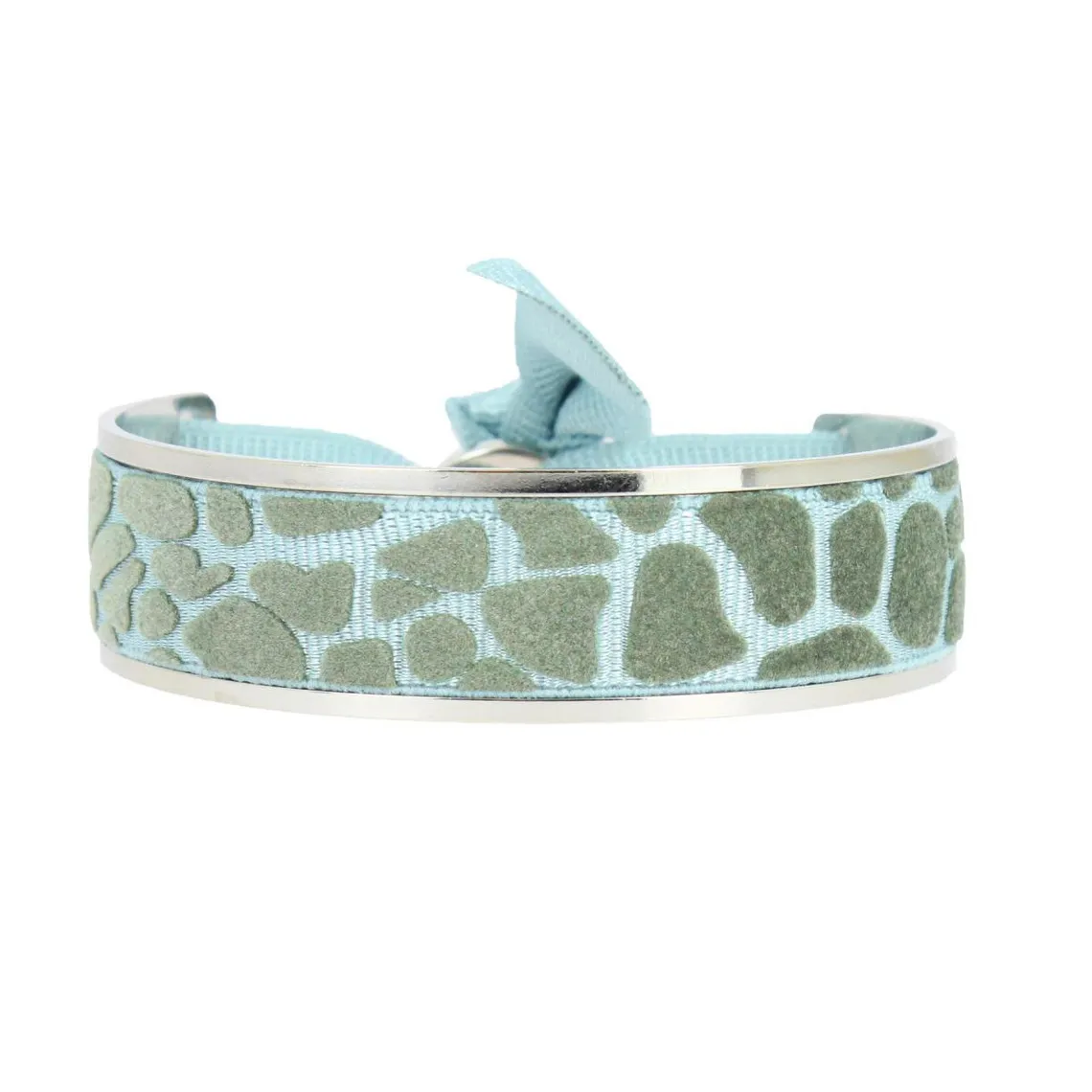 Jonc femme  Les Interchangeables  - A92527 Ruban 12mm MV Girafe | 3 Suisses