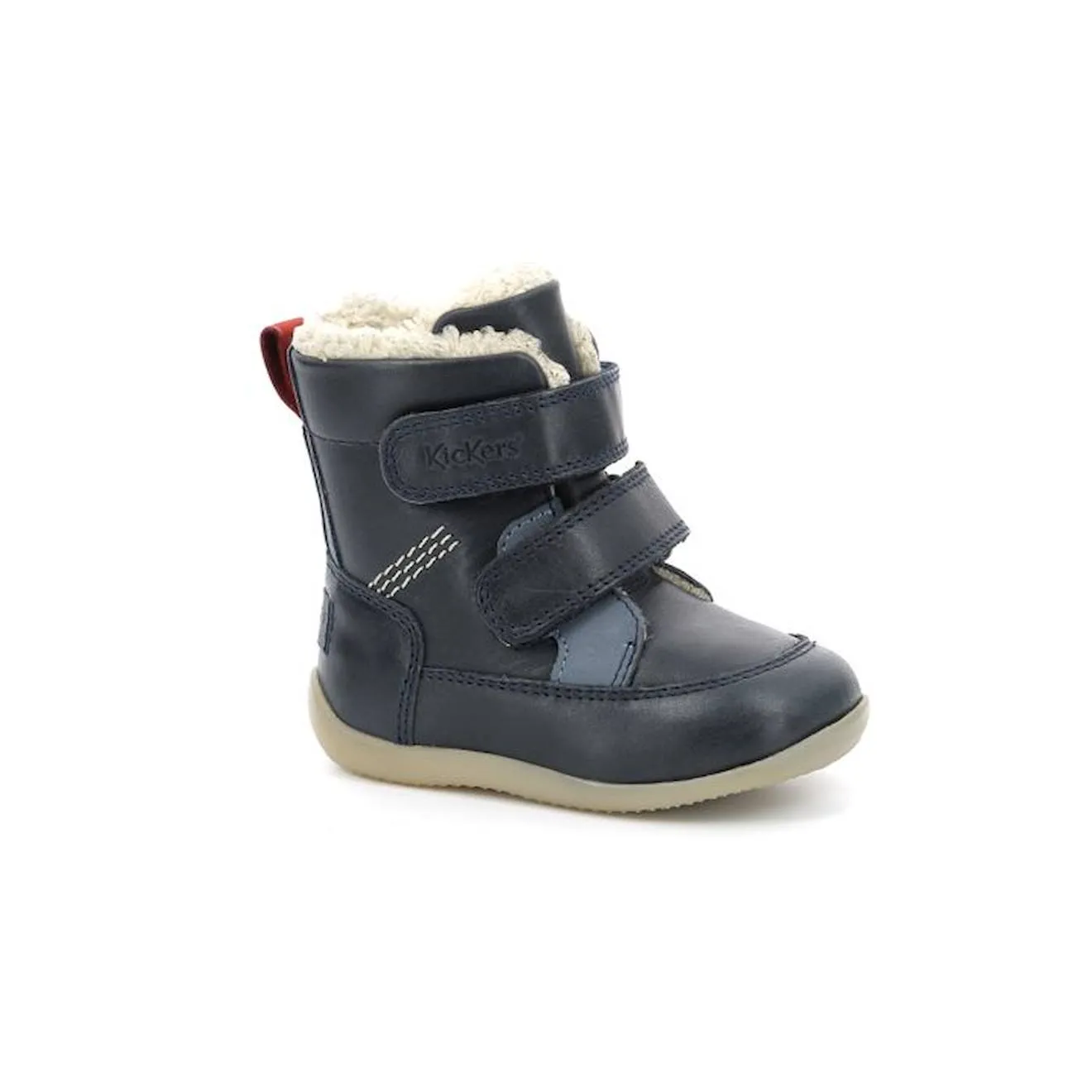 KICKERS Boots Bamakratch camel rose - Kickers