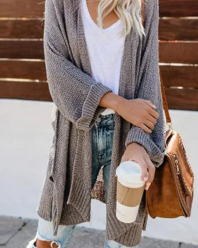 Lona | Cardigan Oversize en Maille