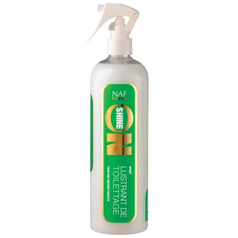 Lustrant cheval Shine On pour les finitions - Naf - NAF - Lustrant démêlant pour chevaux - Equestra
