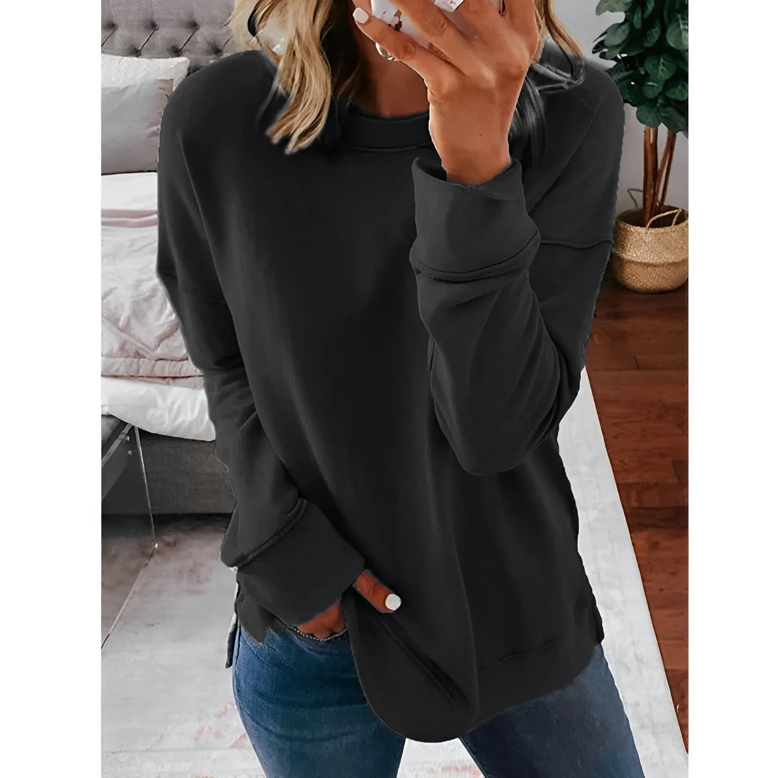 Maeve - sweat femme uni