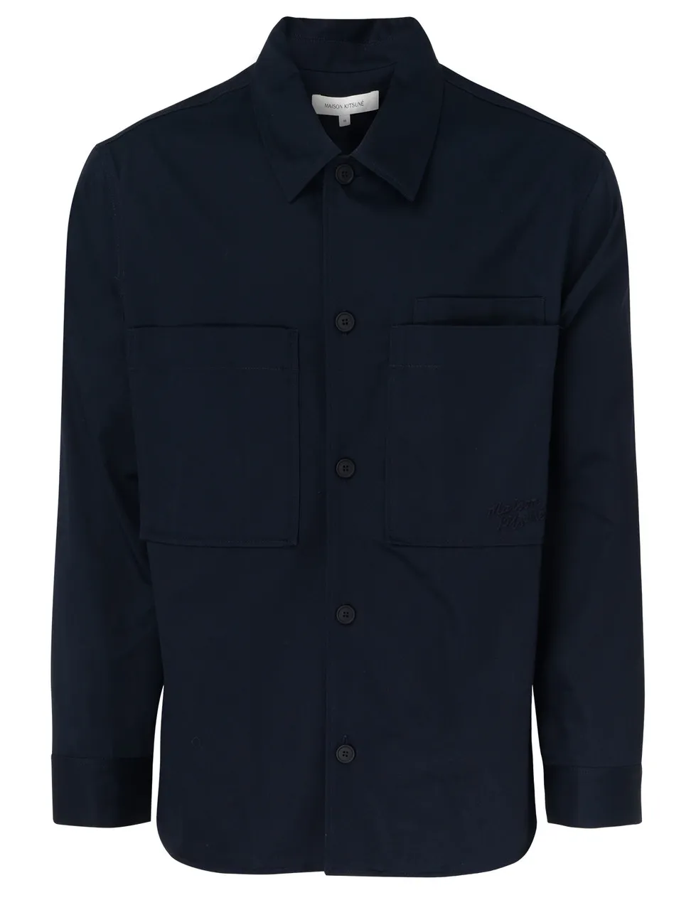 Maison Kitsuné Veste de survêtement bleu marine