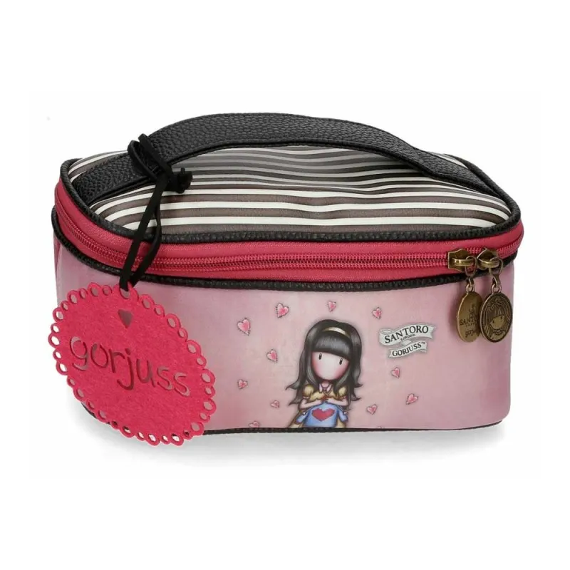 Mini vanity case fille GORJUSS "For my love" | Planetebag.com