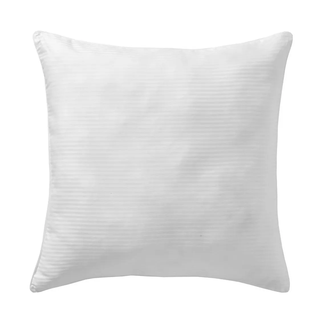 Oreiller satiné à carreaux enveloppe 100% coton | 3 Suisses