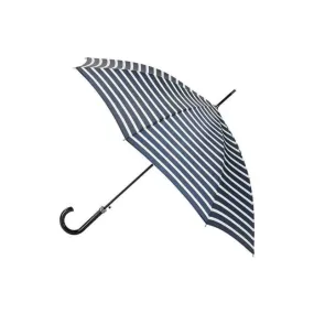 Parapluie Piganiol avec canne motif marinière marine | Parapluie femme