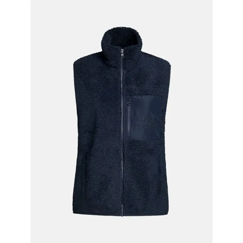 Peak Performance Original Pile Zip Vest - Polaire sans manches homme | Hardloop