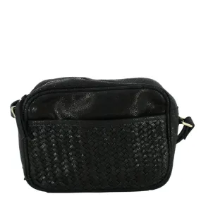 Petit sac bandoulière Pieces Hallie en cuir 17121817