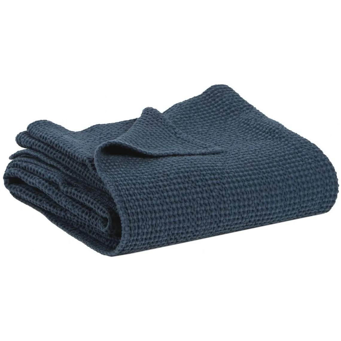 Plaid coton Maia Navy | Plaid 3 SUISSES