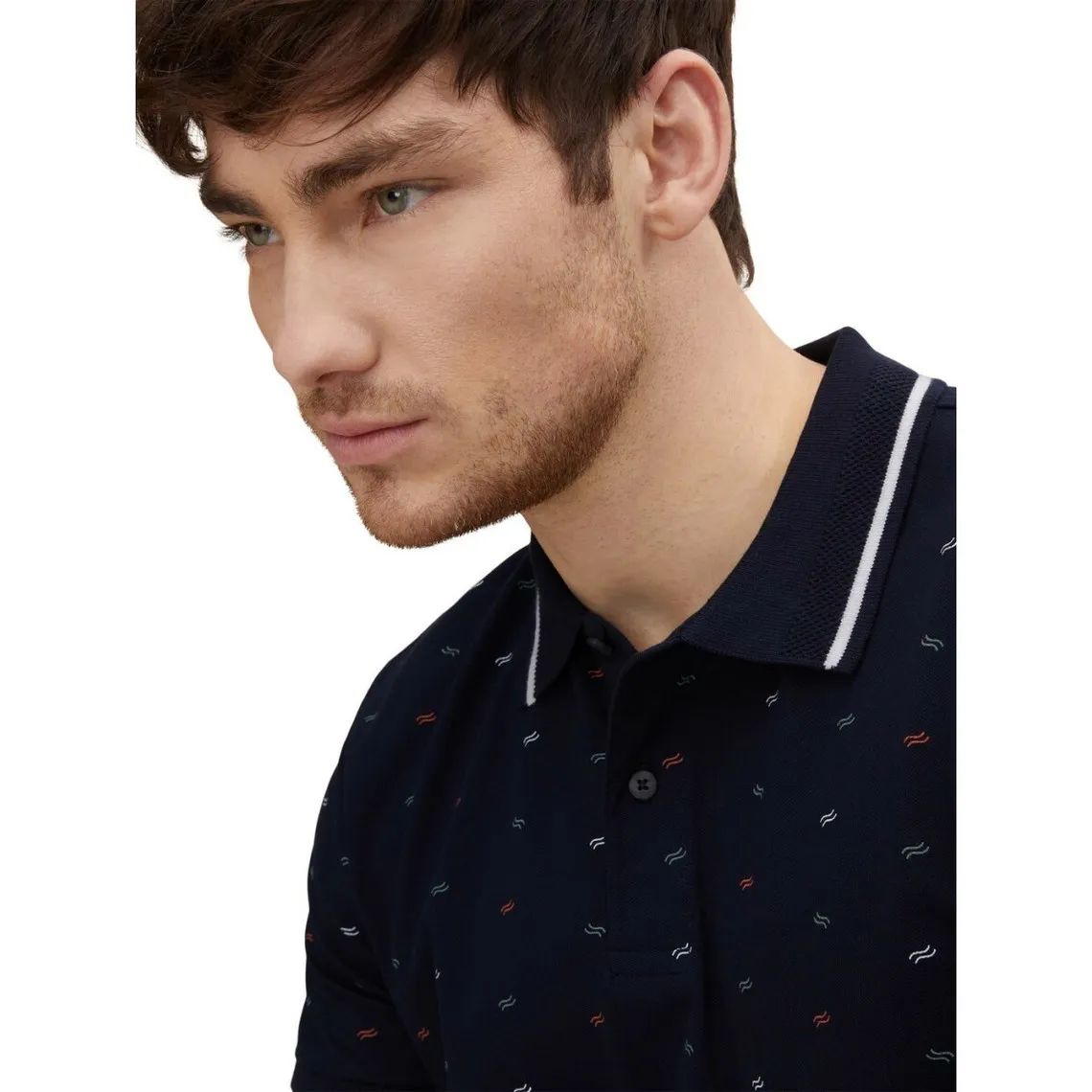 Polo homme bleu marine en coton | 3 Suisses