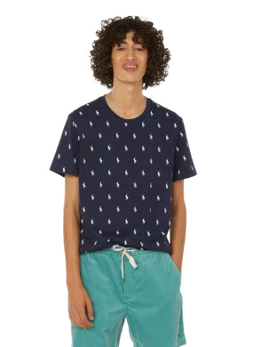 POLO RALPH LAUREN  T-shirt en coton - Bleu
