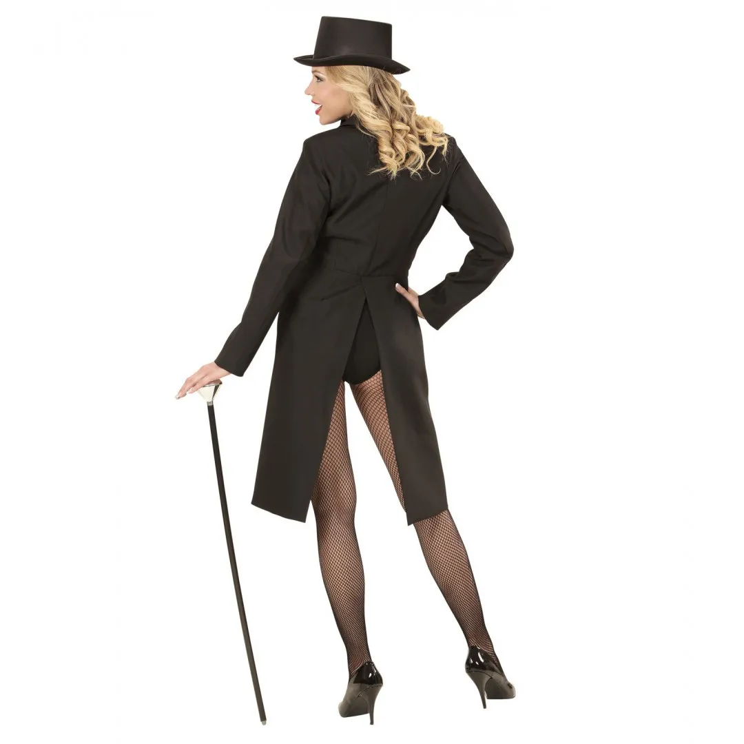 Queue de pie noire femme