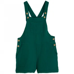 Salopette verte pour enfants Emile et Ida | Petites Fripouilles