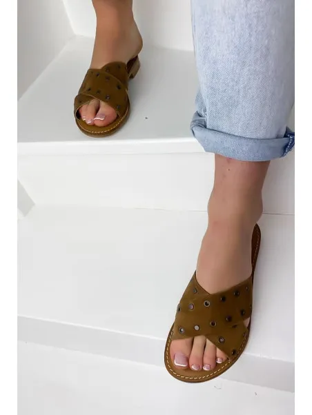 Semerdjian - Mules ANICE Camel