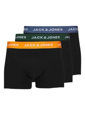 Slip Jack & Jones A donné Pack 3 Noire