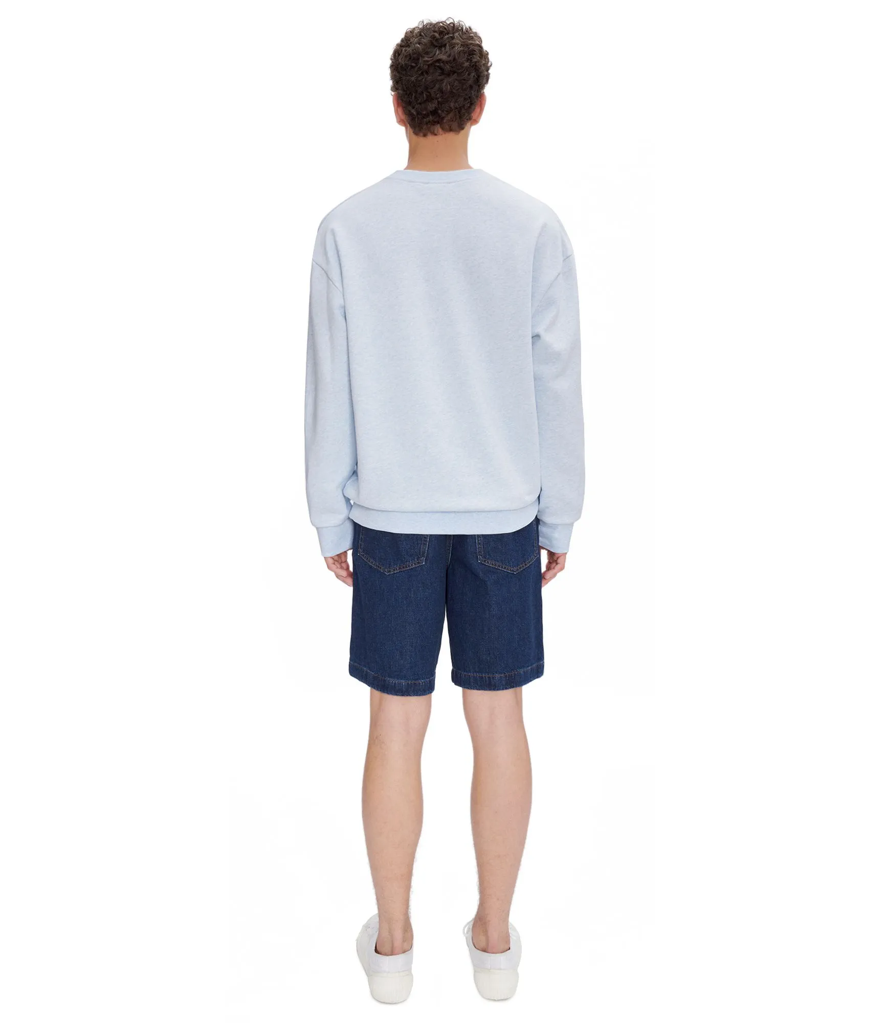 Sweat Eliot Bleu ciel chiné | A.P.C.