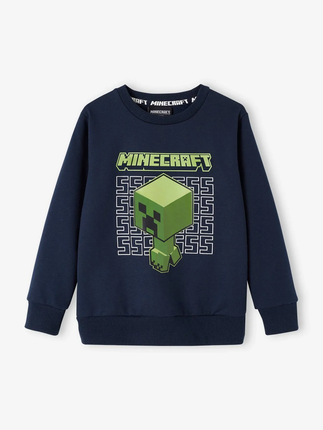 Sweat garçon Minecraft® marine - Minecraft