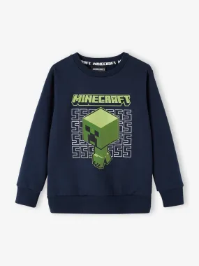 Sweat garçon Minecraft® marine - Minecraft