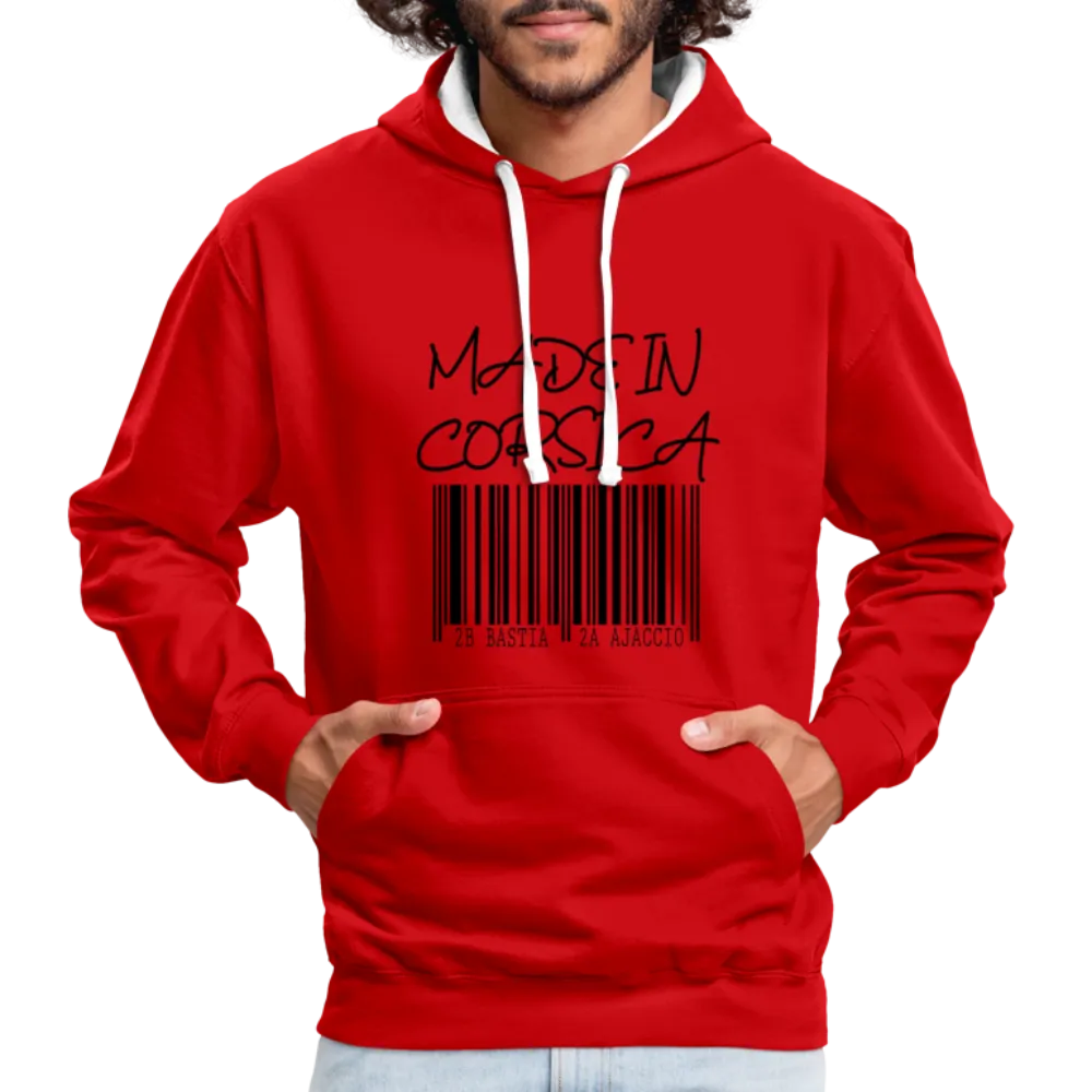 Sweat-shirt contraste Made in Corsica