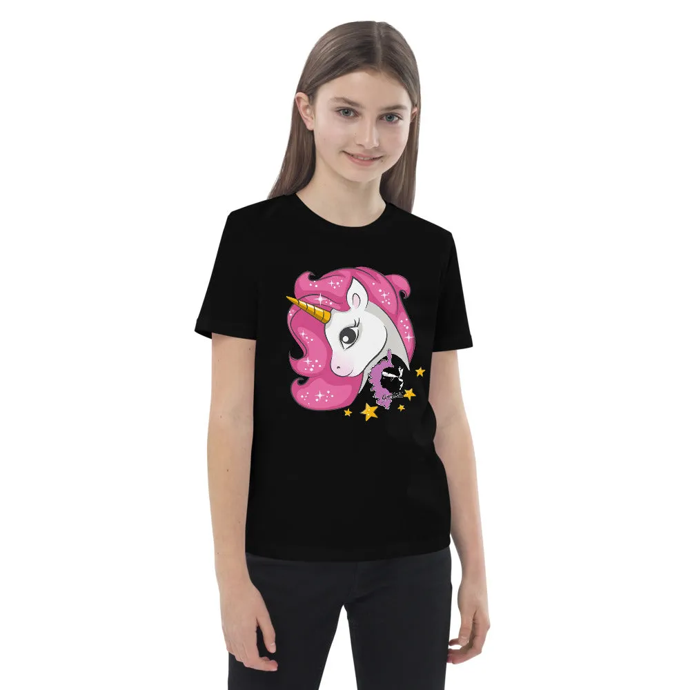 T-shirt en coton bio enfant Licorne Corsica