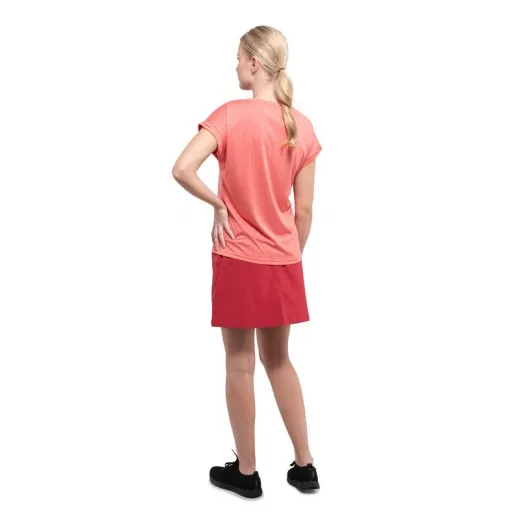 T-shirt femme brownfield corail